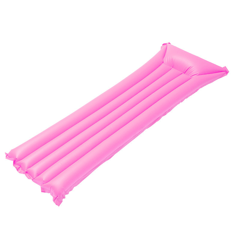Transfronterizos arco iris flotante de pvc sillón de agua para adultos entretenimiento cama flotante montar flotante
