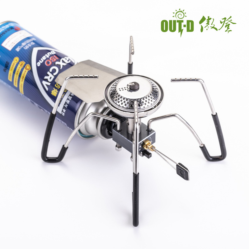 Camping horno de araña portátil tarjeta plegable horno de gas al aire libre picnic al aire libre estufa de alta potencia SOTO