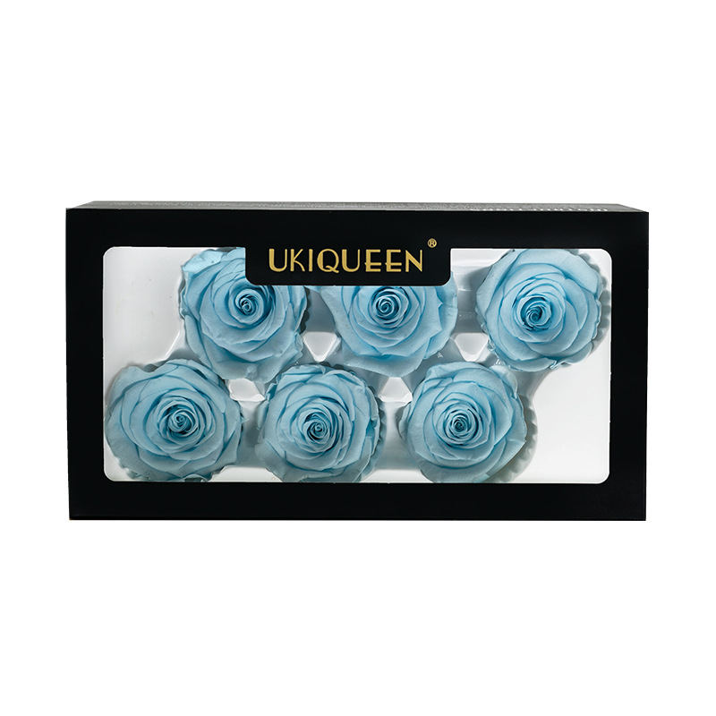 Cabezas de Rosa Eternas de Yunnan, Grado A, 5-6 cm, Hechas a Mano, Ramo de Alta Gama, Regalo, Flores Secas, Materiales para Manualidades, Venta al por Mayor