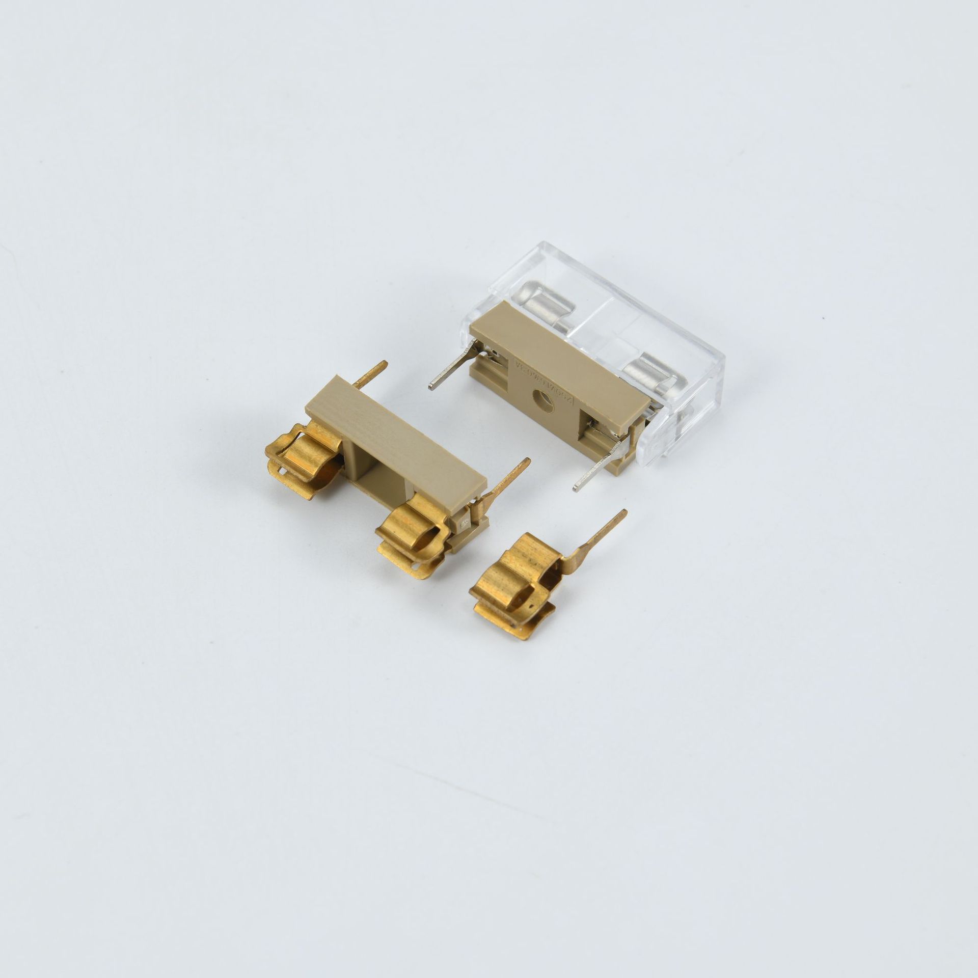 厂家现货 BLX-A型带盖5*20保险丝座底座配透明盖加长脚PTF-15座子