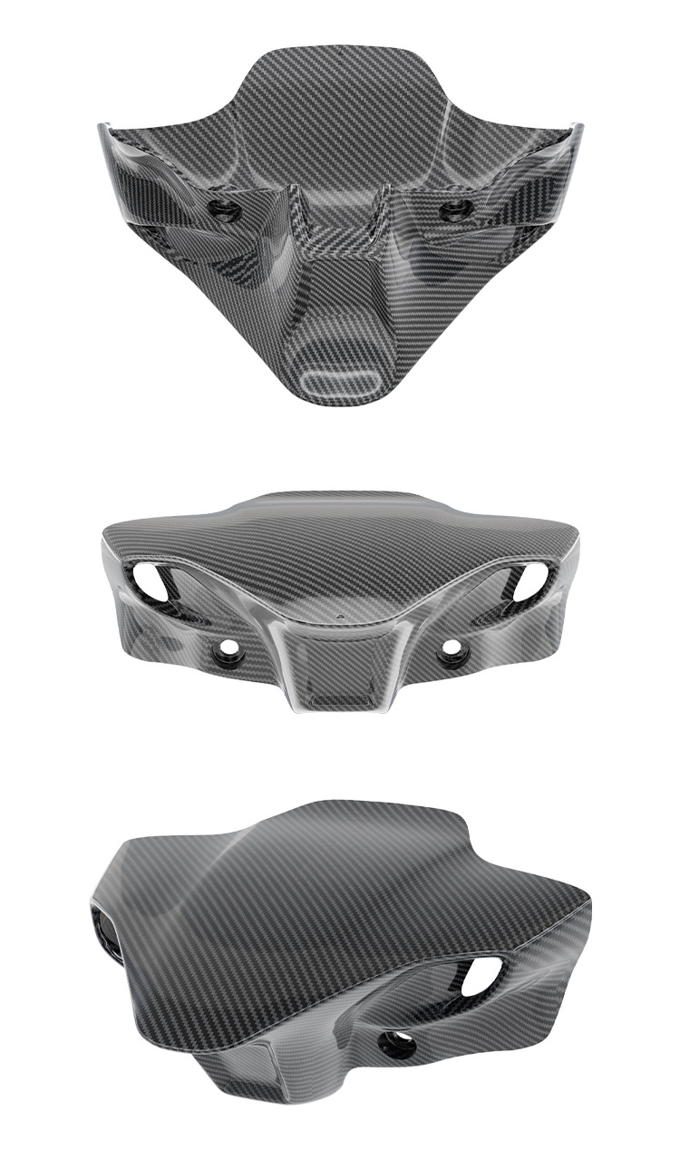 Suitable for Ducati Streetfighter V4/V4S/V2 Head Cover Modification Front Windshield Hood Wind Deflector for Models 18-24