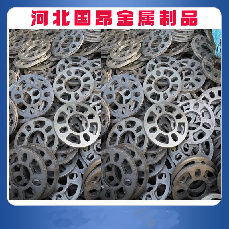 源头工厂生产建筑脚手架冲压圆盘梅花盘十字盘盘扣式脚手架配件
