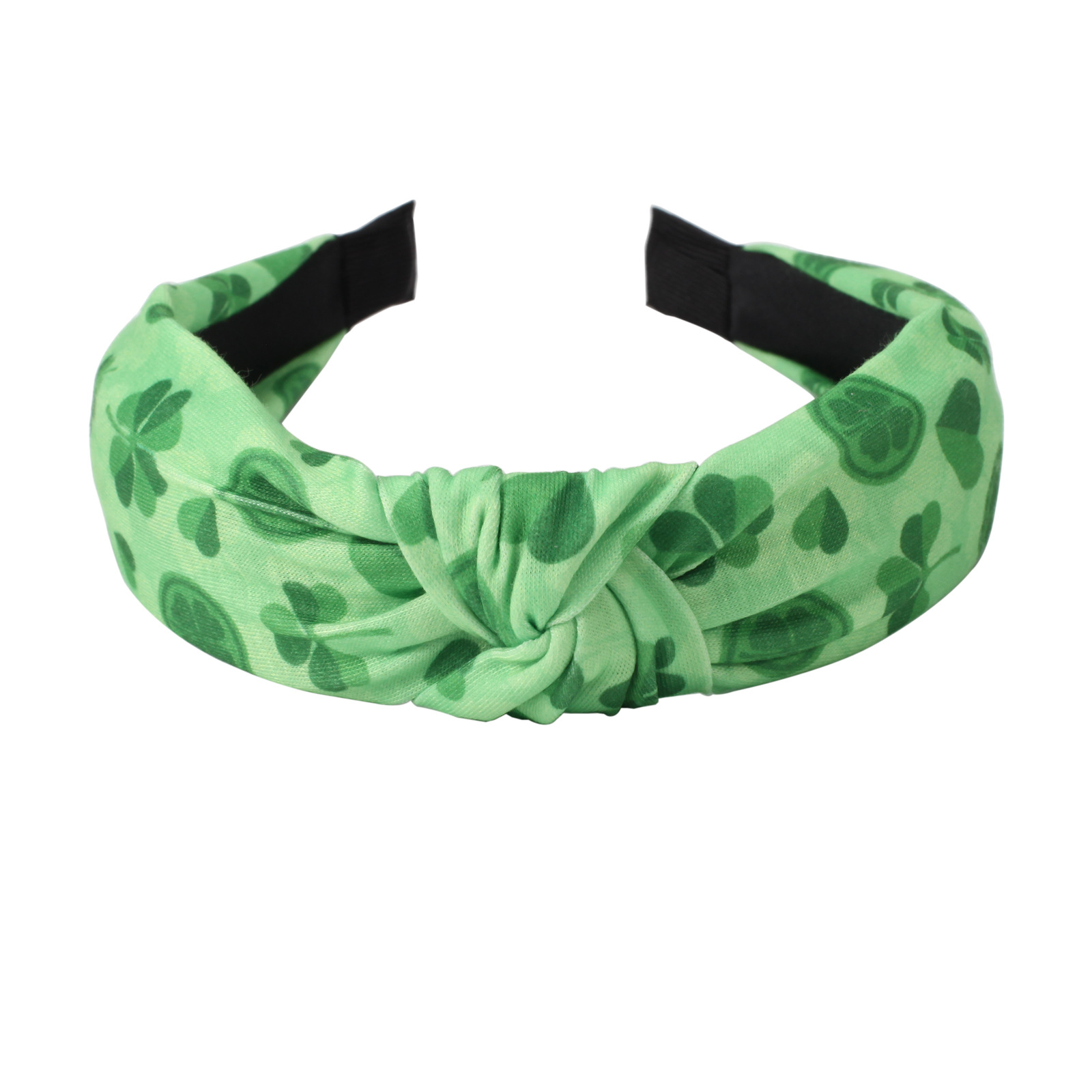 134g Weight Hair Band Hair Accessories Type 1 Piece Quantity Party, Festival Occasion St. Patrick Festival Shamrock Pattern All Seasons Season Women's Gender Classic Style Style Green Color Classic Style Women's Shamrock Cloth Hair Band 16