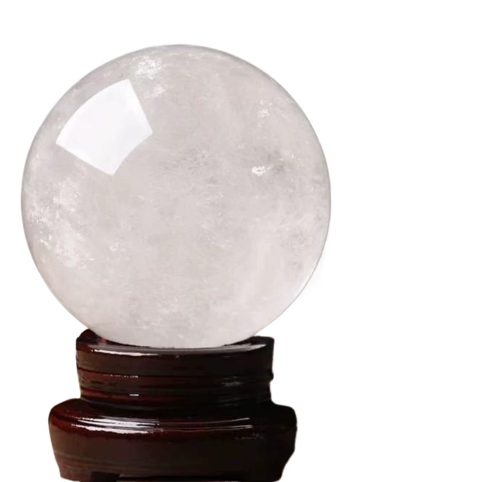 Natural water, natural ore, white white crystal, for luck