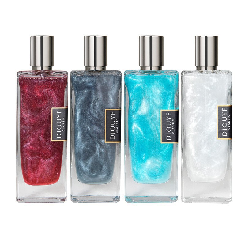Perfume de arena líquida dorada COCOSILIYA, transmisor en vivo por celebridades de internet, para hombres y mujeres, fragancia fresca de larga duración, perfume ligero para estudiantes, venta al por mayor.