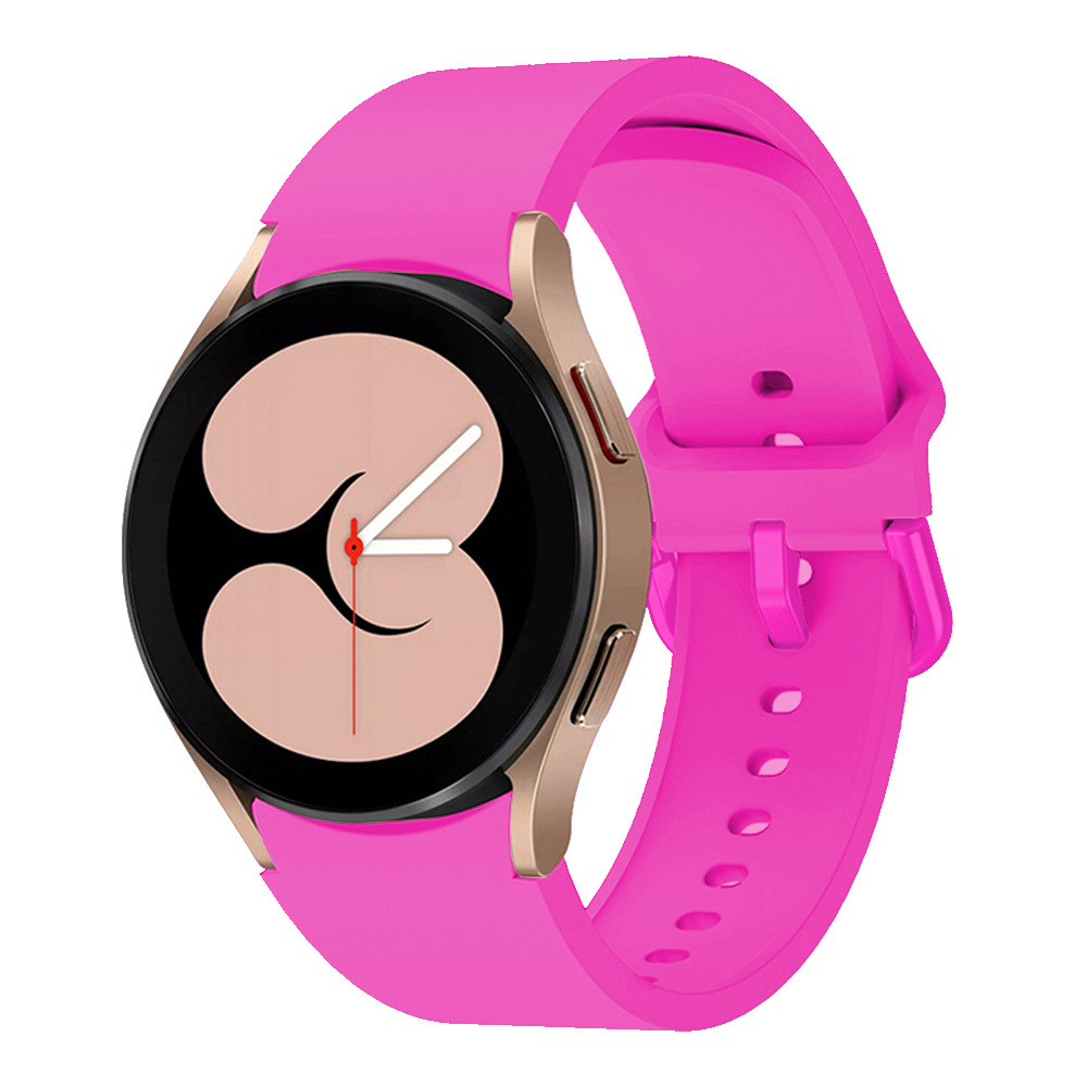 Adecuado para Samsung Galaxy Watch4 correa de silicona watch7FE/6/5 correa de reloj inteligente 20mm