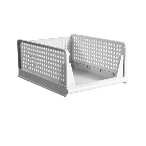 Wardrobe storage artifact drawer-style dormitory wardrobe clothes layered storage basket partition shelf storage rack storage box