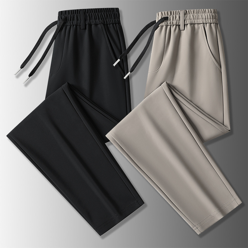 Spring and Autumn New Casual Pants for Men 2026 Straight-Leg Stretchy Autumn Sports Pants Loose Large Size Straight Long Pants for Men Spring and Autumn New Casual Pants for Men 2026 Straight-Leg Stretchy Autumn Sports Pants Loose Large Size Straight Long Pants for Men