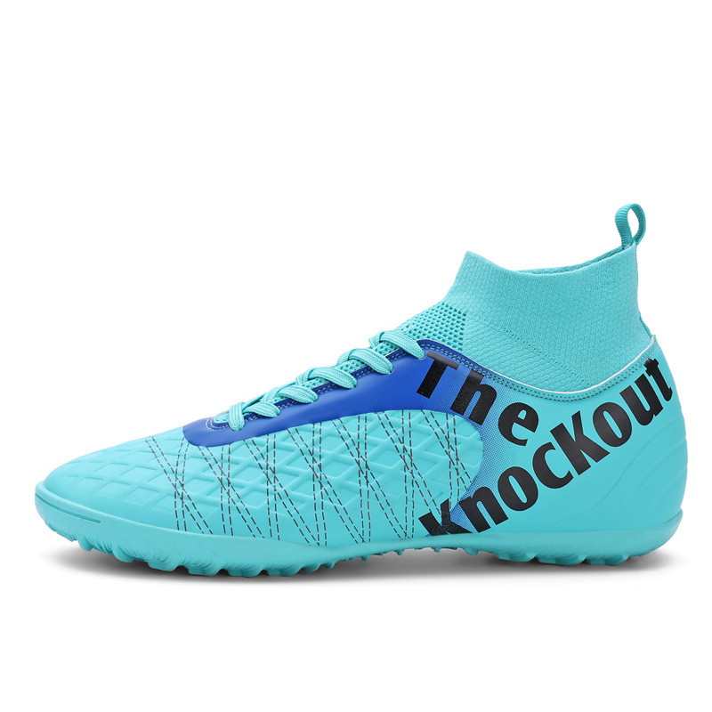 23 transfronteriza 31-48 zapatos de fútbol de tamaño largo y corto clavo alto-top adulto estudiante competencia zapatos de entrenamiento zapatos de fútbol