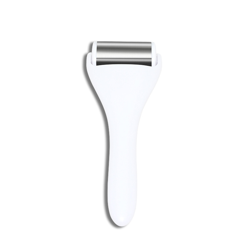 Acero inoxidable con mango blanco