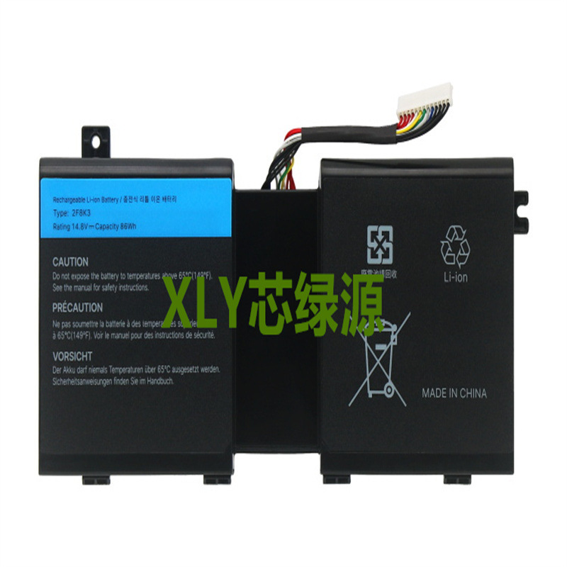 Suitable for Dell Alienware 17/8 M17X R5 M18X R3 2F8K3 P18E P19E Battery