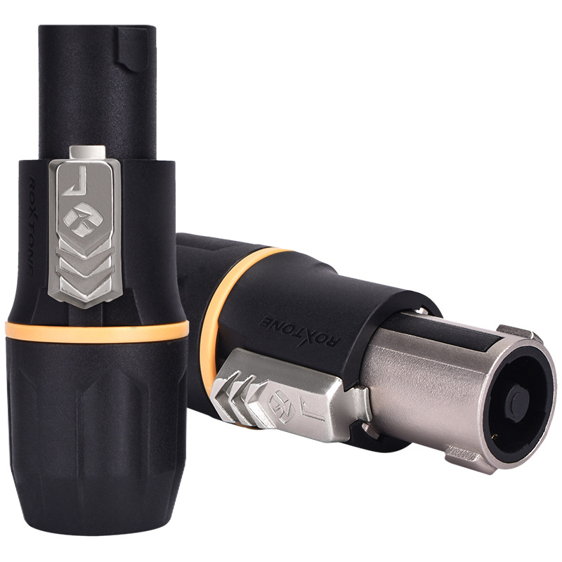 ROCO STONE SPEAKON enchufe de altavoz de cuatro núcleos enchufe óhmico especial para iluminación y audio del escenario enchufe aéreo