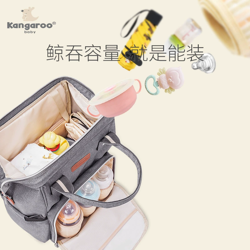Сумка для мам Kangaroo Baby Travel Товары для матерей и младенцев Модная сумка для мам через плечо Большая вместительная сумка для мам