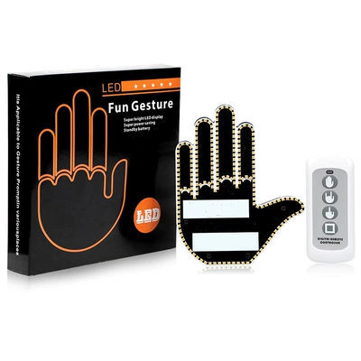 【Source Factory】Cross-Border Car Gesture Other lights - mens-gesture-light