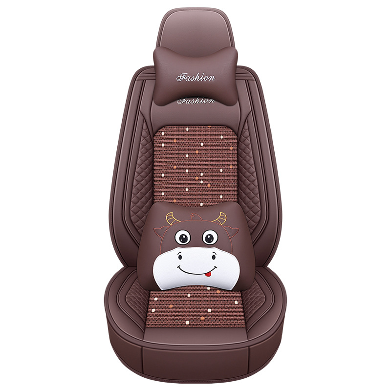 Cushion Set — Lingxing Modelə uyğun (Original) oturacaq örtükləri - bls-noble-coffee-cartoon-edition-single-seat-11