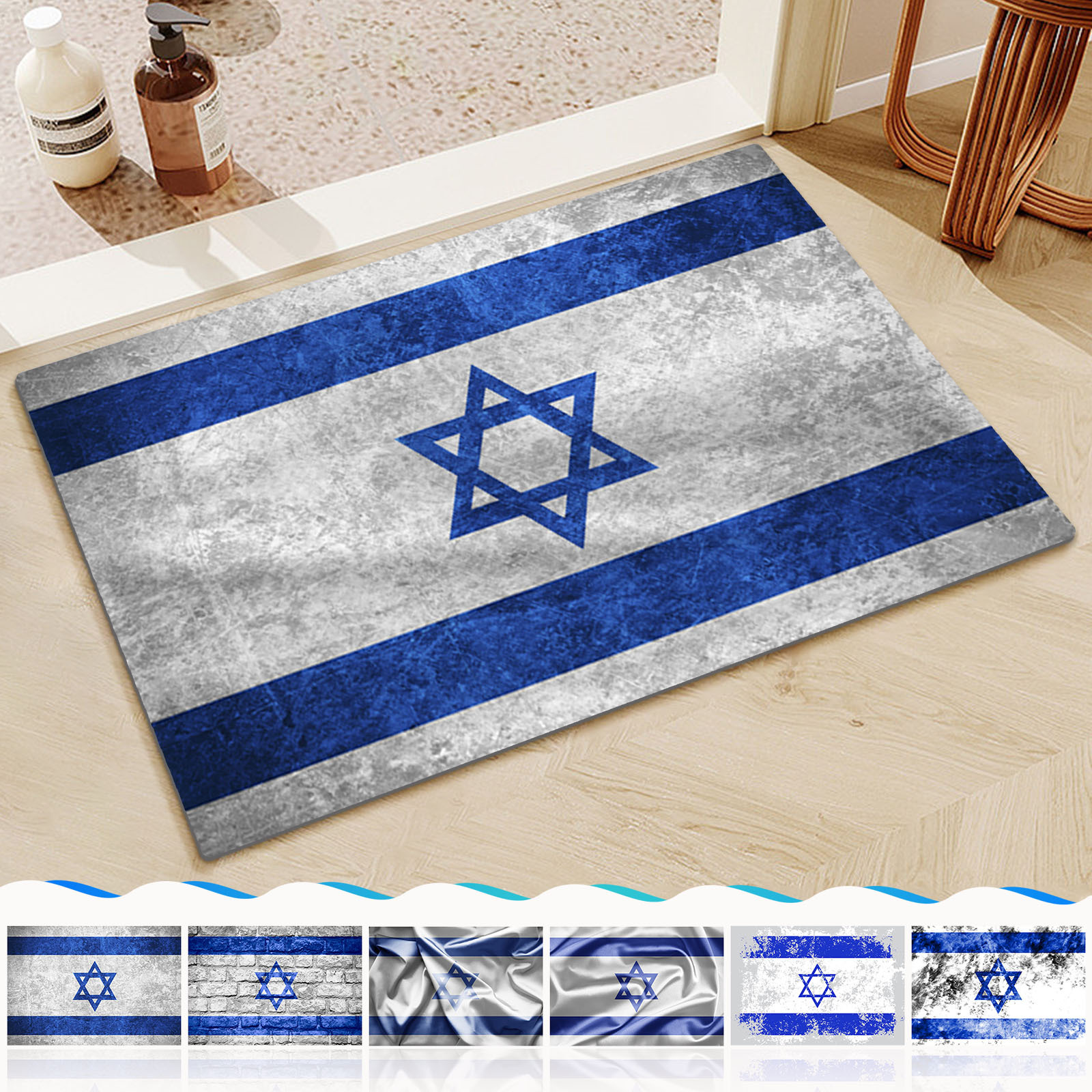 Amazon Israel style floor mat living room full carpet bedroom bedside blanket entrance floor mat wholesale