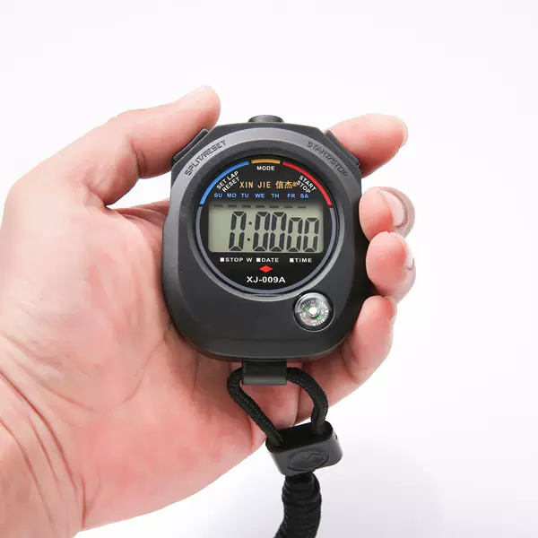 Multifunctional electronic sports stopwatch fitness running yoga timer reminder outdoor compass factory wholesale