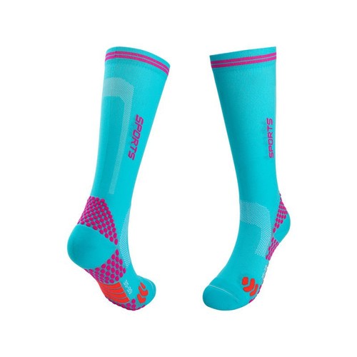 Factory calf socks, pressure socks, women's skipping sports compression socks, women's high-top elastic running socks, men's wholesale
