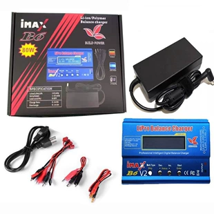 Балансирный зарядный IMAX B6 V2 80 Вт с кабелем питания