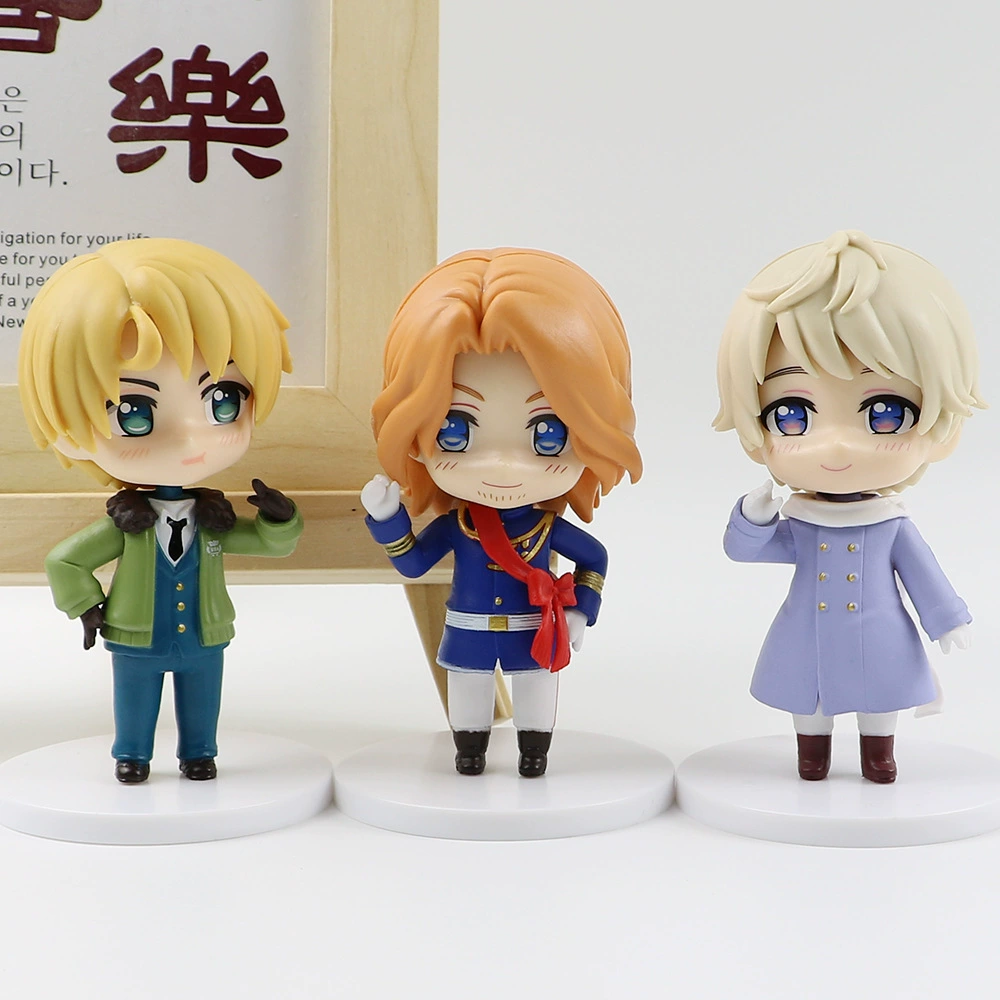 Набор фигурок Hetalia Feliciano Vargas, ПВХ 8 см, набор из 5 штук