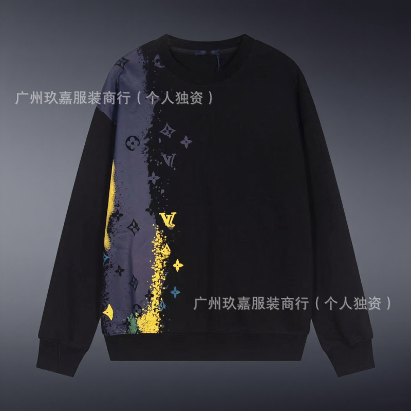 跨境.正确版.驴家秋冬系列高克重纯棉长袖卫衣高版本.25新款|undefined