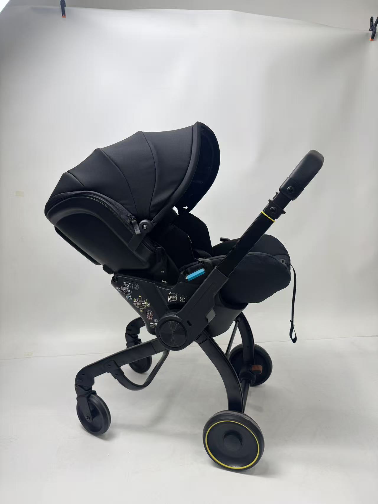 Nuevo carro de bebé 4 en 1, 1 año 0 - 24 meses, asiento de seguridad para bebés, carro de caballo mecedor