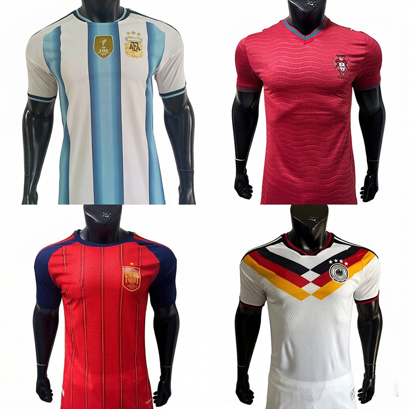 2026 World Cup Player Version Spain Portugal Germany Real Madrid National Team Club Jerseys Source Manufacturer 2026 World Cup Player Version Spain Portugal Germany Real Madrid National Team Club Jerseys Source Manufacturer