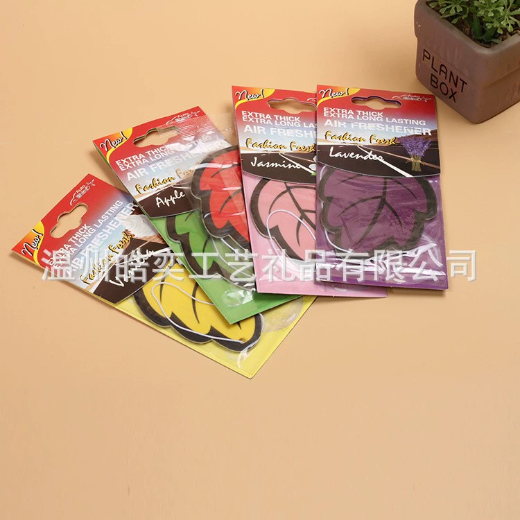 Производители продают чистый воздух твердый автомобильный ароматизатор бумажный автомобильный ароматизатор [50-30ml]