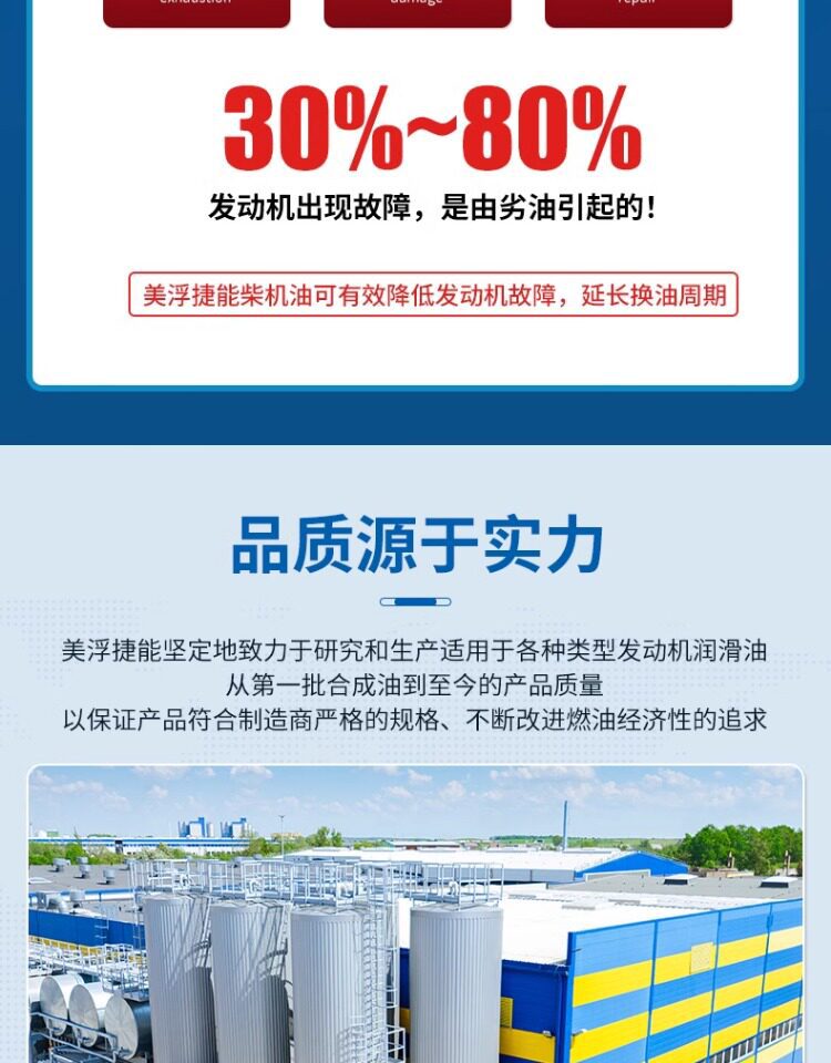 Suitable for fully synthetic diesel engine oil, genuine large container, other 8 liters, other 5W40/20W50, agricultural trucks
