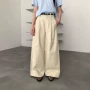 广州压褶夏季宽松休闲裤