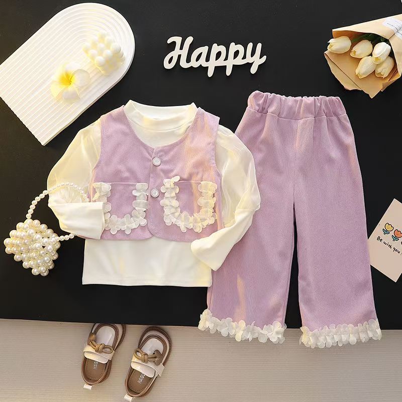 라벤더 컬러 [봄, 가을 캐주얼 3종세트]