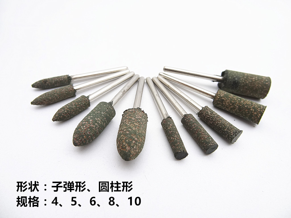 芝麻磨头玉石模具抛光磨头金属打磨弹性海绵砂轮镜面抛光工具