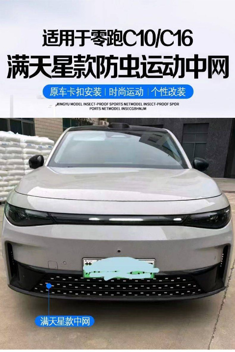 Suitable for 26 Models of Leapmotor C16 Insect-Proof Net, Modified Leapmotor C10 Electric Range Extender Dust-Proof Net, Wholesale of Car Accessories