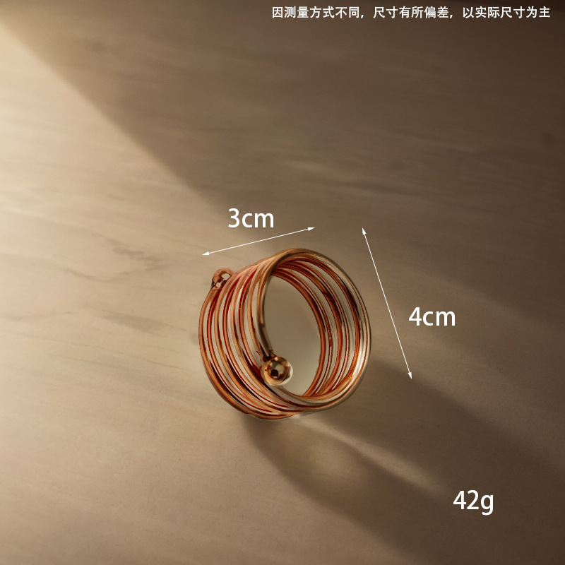 Nordic napkin storage ring napkin buckle hotel napkin ring hotel banquet towel ring western restaurant napkin ring