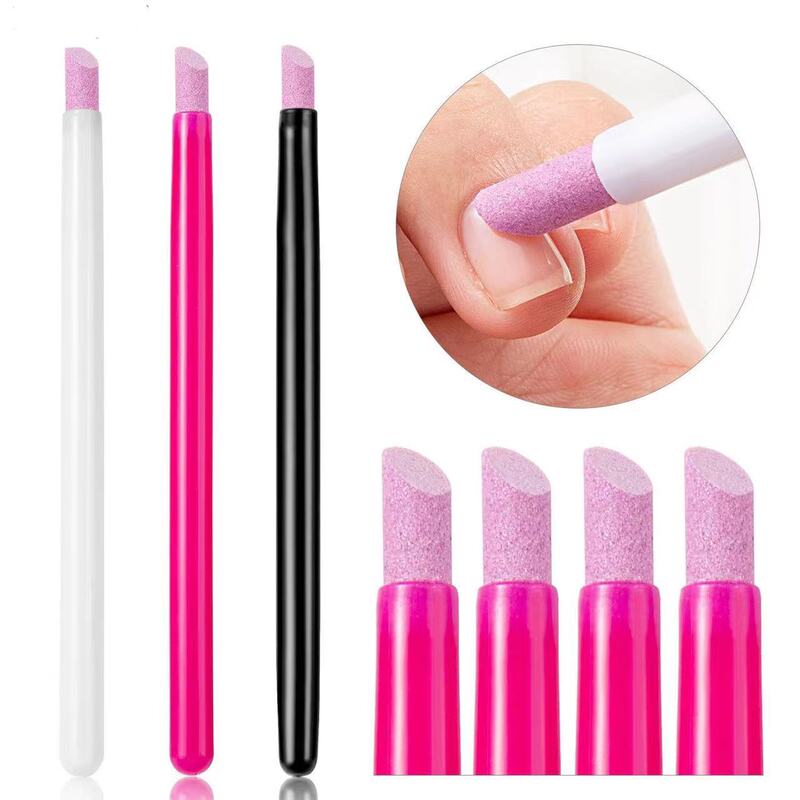 Manicure brush pen wholesale grinding tool grinding pen tearing quartz pen nail file nail surface frosting to remove dead skin
