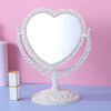 Retro table double-sided rotating big removable mirror for princess