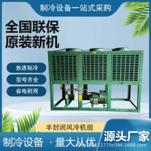 比泽尔制冷压缩机厂家4TCS-12.2|12匹速冻库水冷风冷式冷凝机组