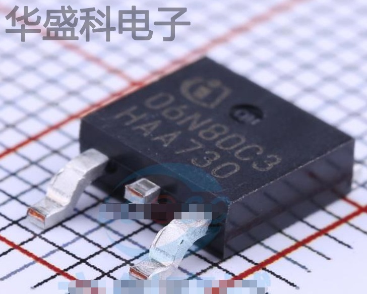 SPD06N80C3 封装 TO-252-3 MOS场效应管