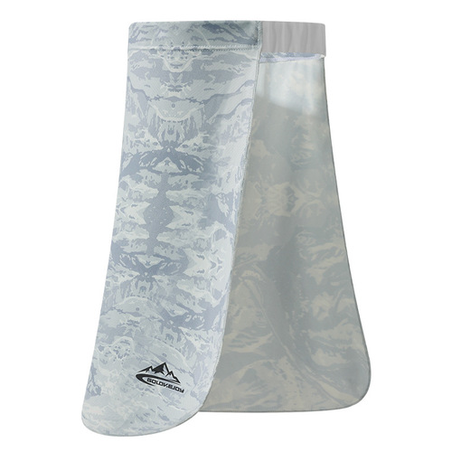 Summer Sun Protection Hat Visor for Men, Sunshade Breathable Neck Protection, High-Elastic Outdoor Fishing Cycling UV Protection Chiffon Mask