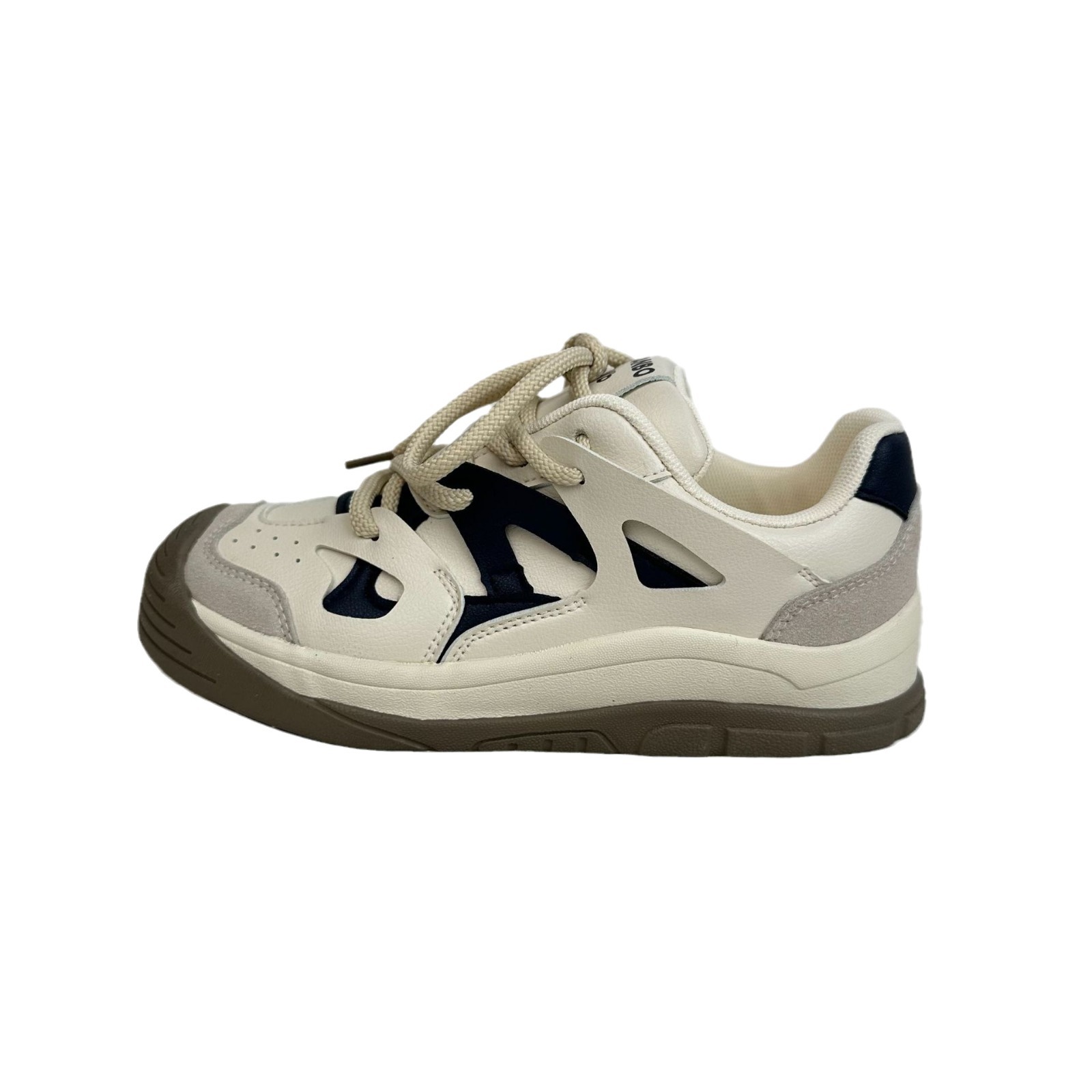 Meilad retro versátil zapatos de entrenamiento alemán zapatos de mujer otoño 2024 nuevo cordón zapatos de plancha gruesa zapatos deportivos casuales