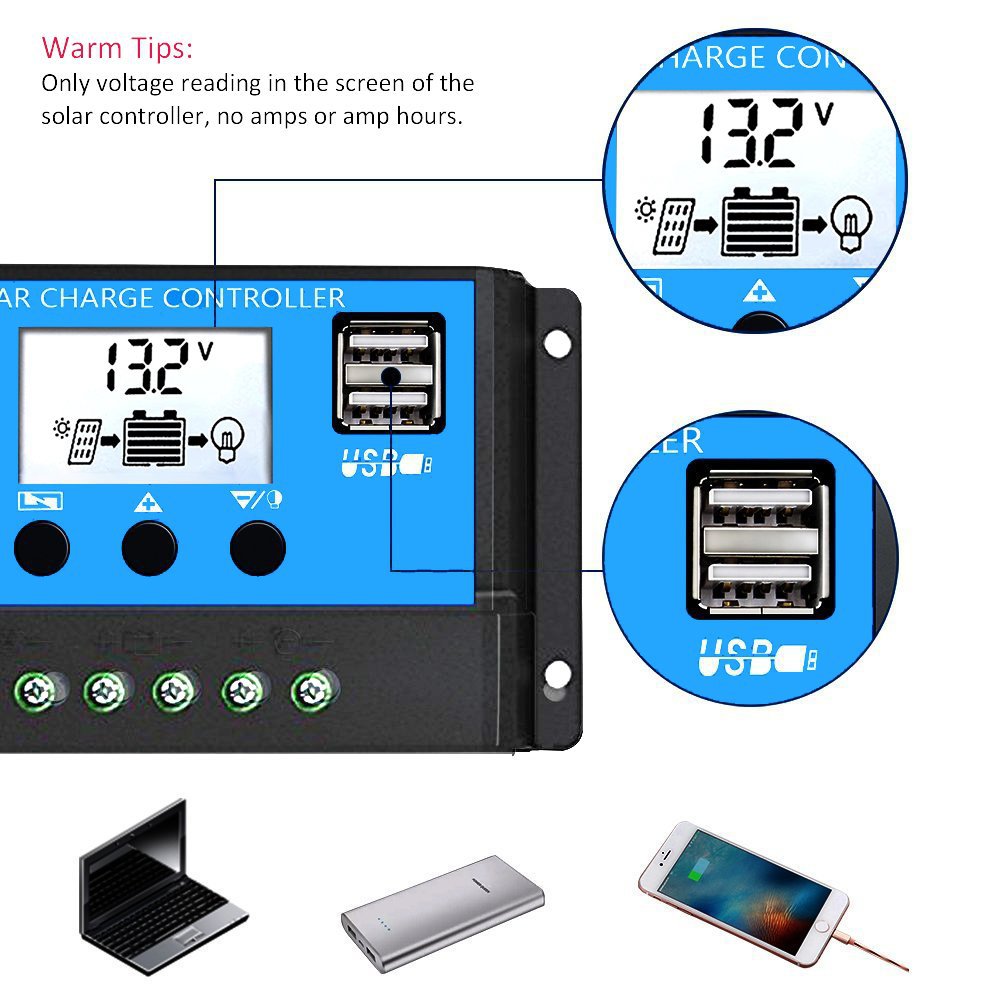 Solar charge controller 10