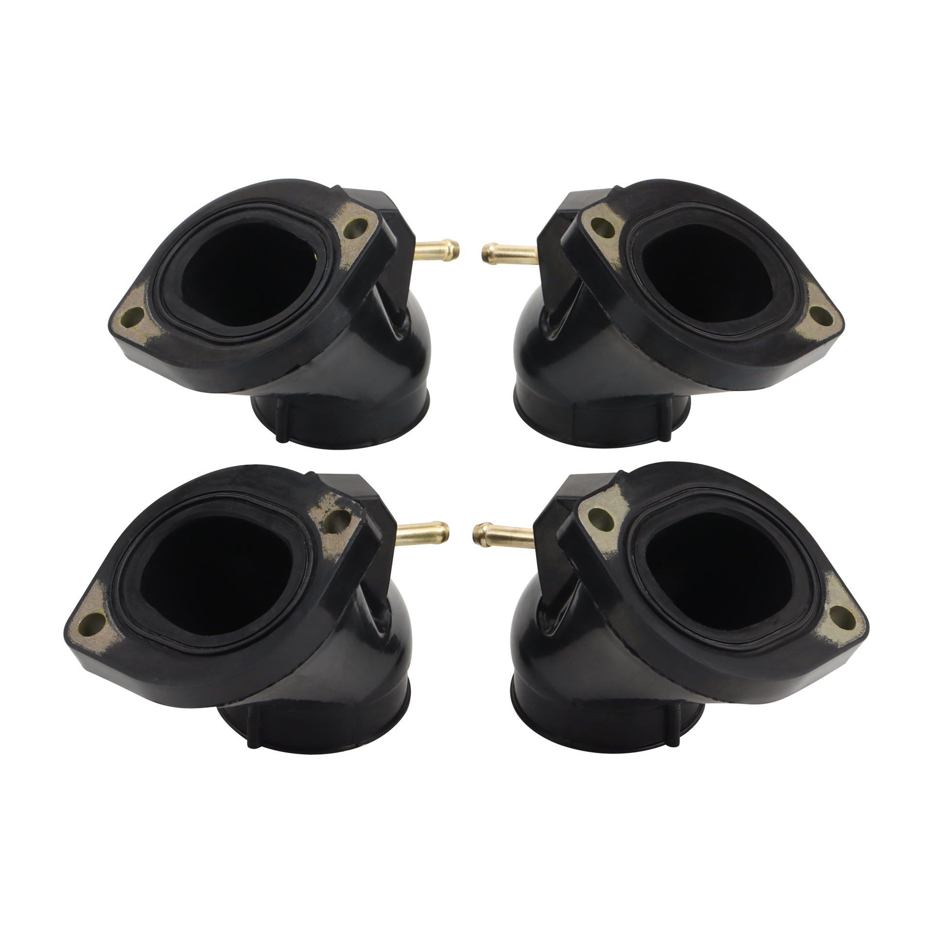 Yamaha XVZ13A XVZ1300 1996-2001 Intake Manifold Carburetor Boot Joint 4pcs