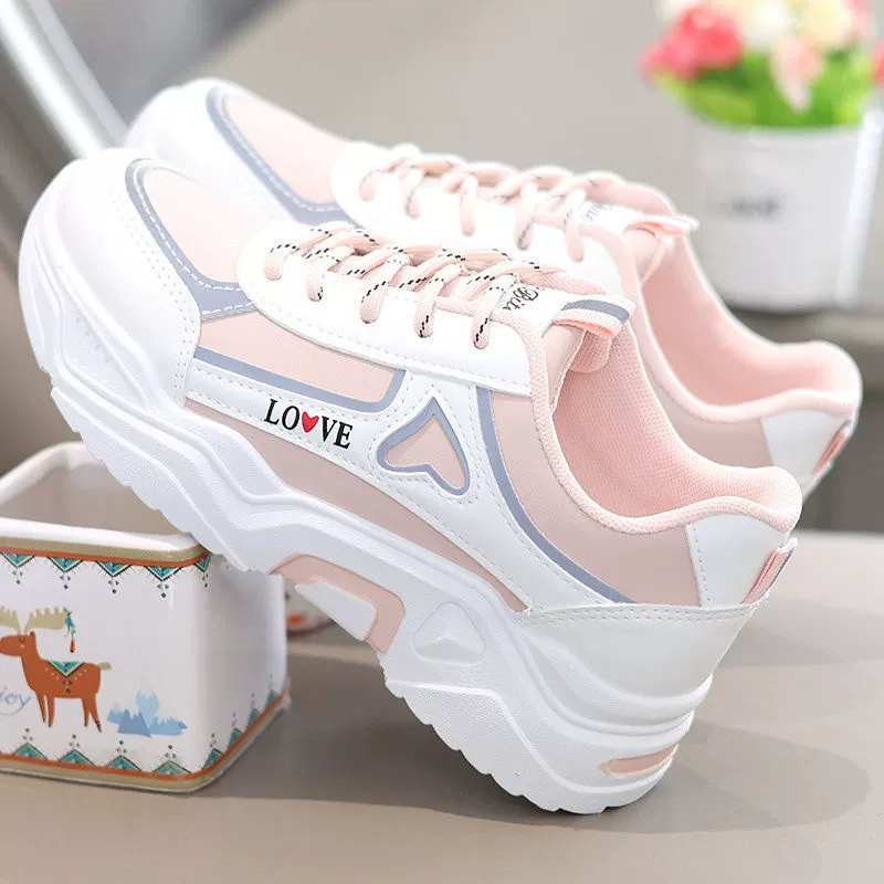 Спортивная обувь для женщин 2025 весна новые школьные туфли для подростков с мягкой подошвой, нескользящие универсальные детские повседневные туфли