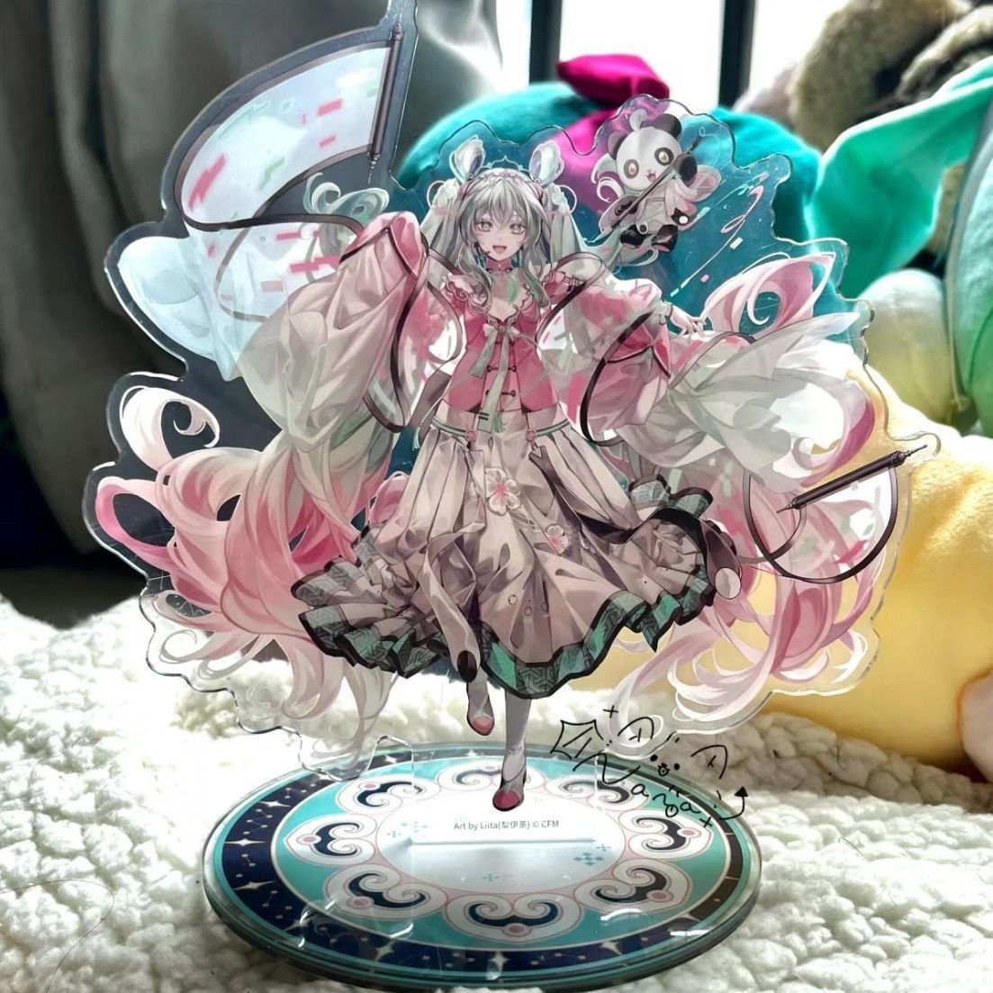 Hatsune Miku Merchandise Standee High-Value Single-Sided Decoration Two-Sided Desktop Ornament Standee