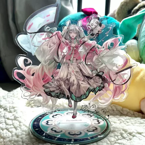 Hatsune Miku Merchandise Standee High-Value Single-Sided Decoration Two-Sided Desktop Ornament Standee