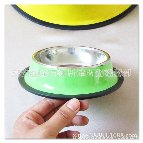 non-slip dinner plate stainless steel