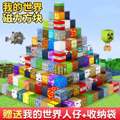2025 新しい Minecraft 磁気ブロック磁気マグネットビルディングブロックフルセット周辺機器子供の DIY 組み立ておもちゃ 6
