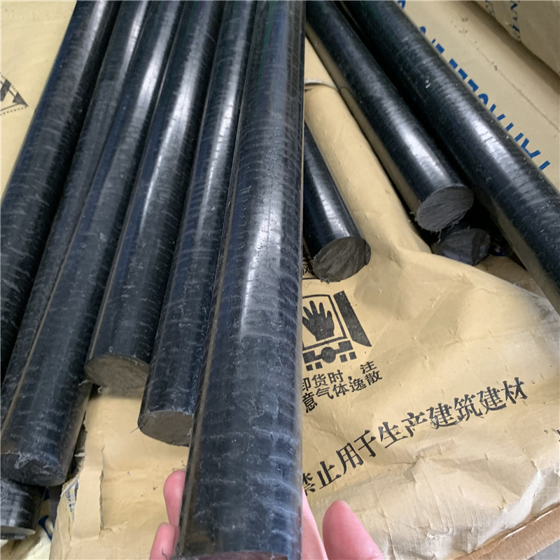 （江苏无锡）改性尼龙棒 黑色加纤尼龙 加玻纤PA pa加纤 加纤尼龙