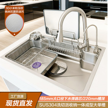 ��ʽ���y��β�SUS304���P䓏N��ˮ��ϴ����3D�Pƽס��̨�¶๦��