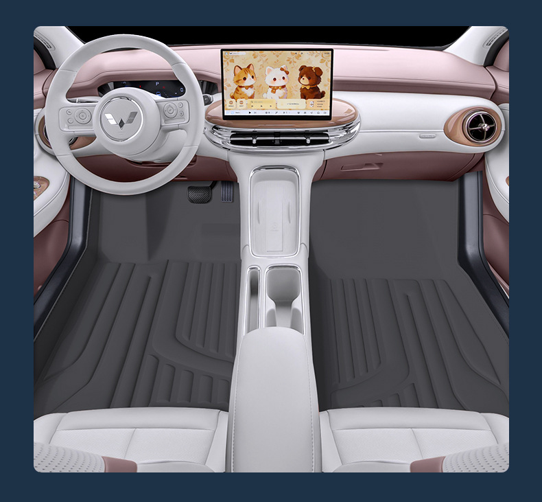 Special hot-pressed floor mats for the Wuling Bingo Pro model, waterproof and dustproof car interior accessories, Bingo Pro floor mats